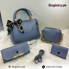 4 Pcs Bags With Small Bags & Mobile Pouch