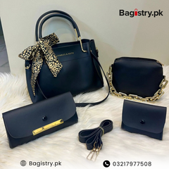4 Pcs Bags With Small Bags & Mobile Pouch