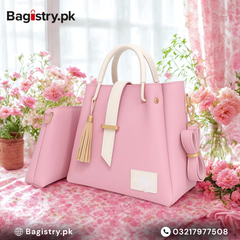 Everyday Stripe Style 2 Pcs Bag With Strap