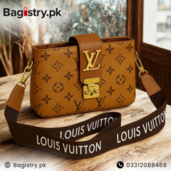 LV Crossbody Bags & Hand Wallets With Digital Strap For Her