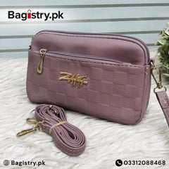 Branded Soft Leather Hand Pouch & CrossBody For Girls