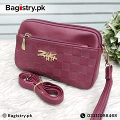 Branded Soft Leather Hand Pouch & CrossBody For Girls