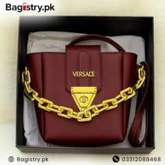 Branded Chain Style Shoulder & Crossbody Bag