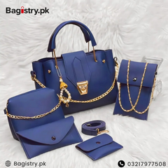 5 Pcs Shoulder Bags With Cloud Bag & Mobile Pouch