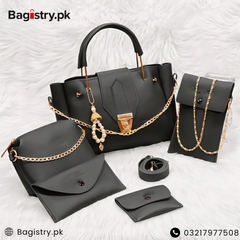 5 Pcs Shoulder Bags With Cloud Bag & Mobile Pouch