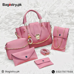 5 Pcs Shoulder Bags With Cloud Bag & Mobile Pouch