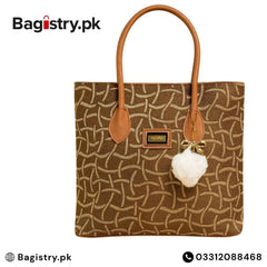 Big Size Printed Tote Bags With Inside Pockets