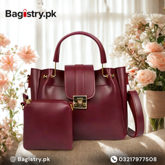2 Pcs Stylish Bags For Girls / Women's