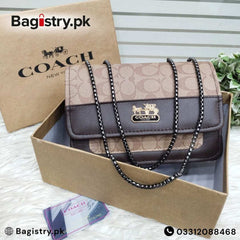Branded Stylish Crossbody Bags With Long Chain For Her