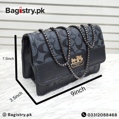 Branded Stylish Crossbody Bags With Long Chain For Her