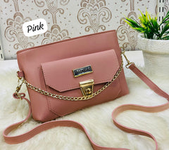 Chain Style Cross Body With Long Strap (Watch Video)