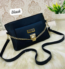 Chain Style Cross Body With Long Strap (Watch Video)