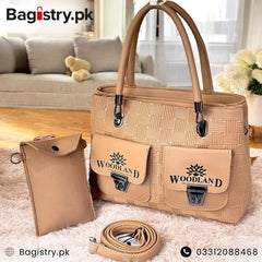 Shoulder Or Carry As Tote With Small Wallet