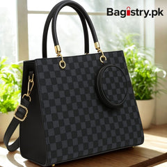 LV 2pcs Large Size Shoulder Bag For Womens With Strap & Small Bag