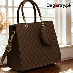 LV 2pcs Large Size Shoulder Bag For Womens With Strap & Small Bag