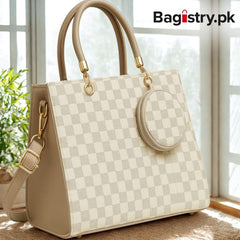 LV 2pcs Large Size Shoulder Bag For Womens With Strap & Small Bag