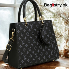 LV 2pcs Large Size Shoulder Bag For Womens With Strap & Small Bag