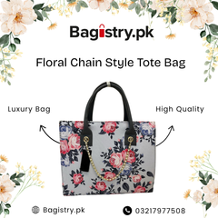 Floral Tote Bag