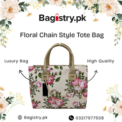 Floral Tote Bag
