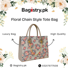 Floral Tote Bag