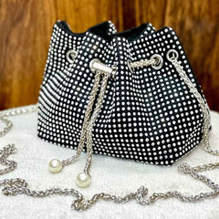 Luxury Stones Crossbody Bag For Girls
